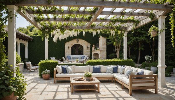 Les pergolas et tonnelles : déco et ombre